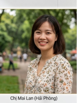 Chị Mai Lan (Mẹ bé Bảo Khang – 8 tuổi, Hải Phòng)